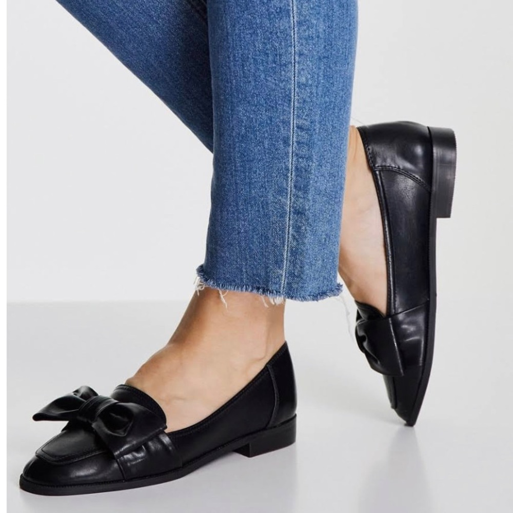 ASOS NWOT BOW LOAFER